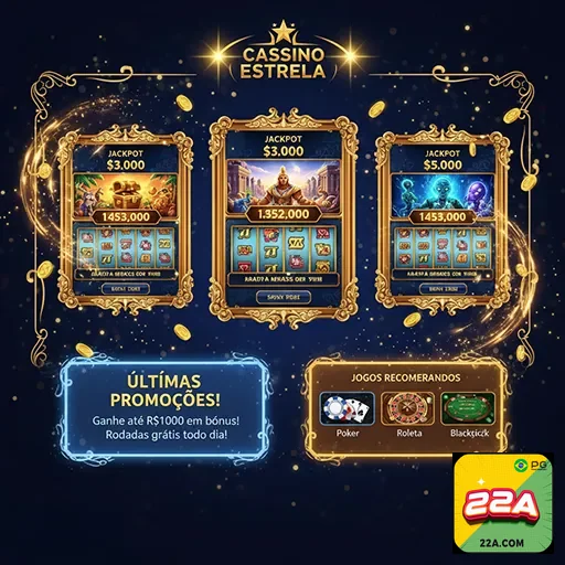 Imagem do site 22a mostrando a página inicial com design moderno e destaque para soluções de tecnologia.